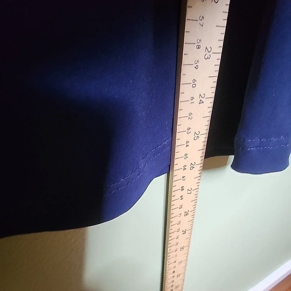 Michael‎ Kors Jumpsuit Sleeveless Wide Leg Navy Blue XS Gold Grommet Layered